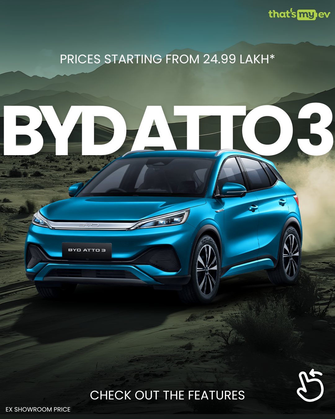 BYD Atto 3 Features Breakdown: India’s Most Advanced EV?