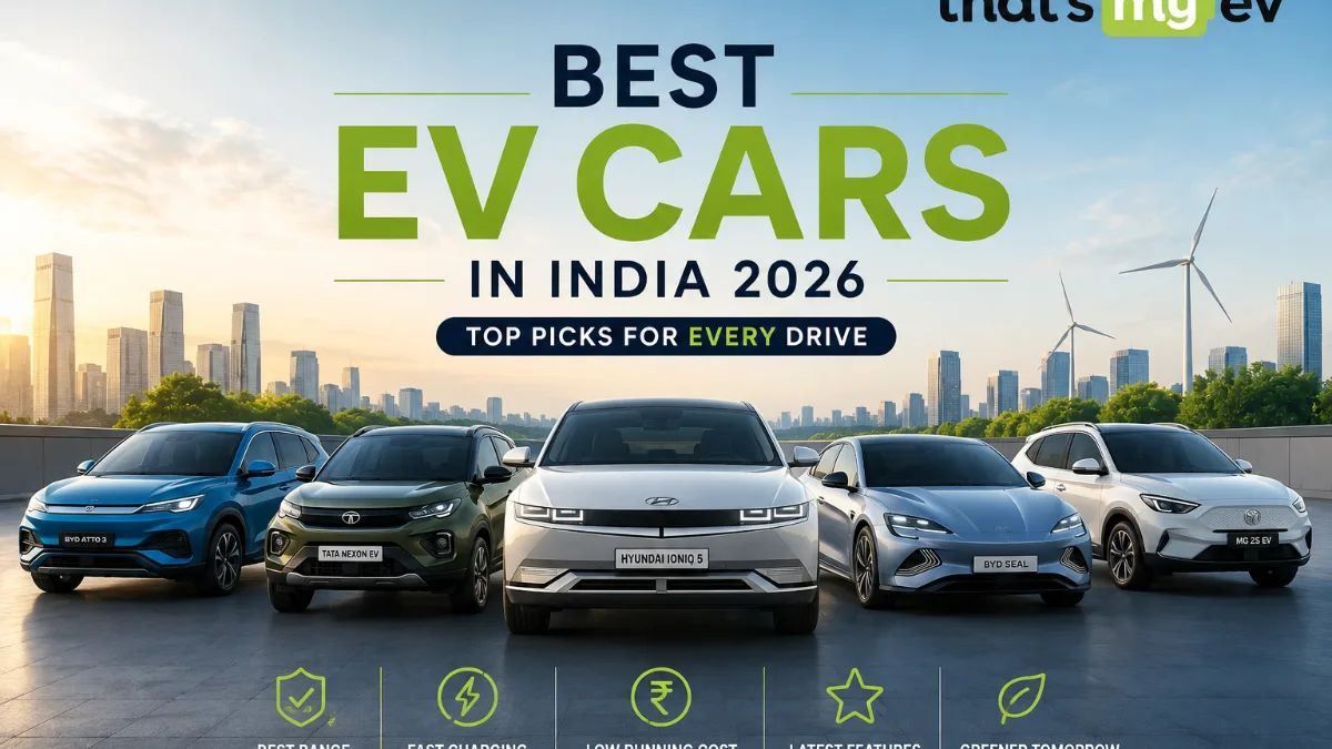 Best EV Cars in India (2026 Updated List)