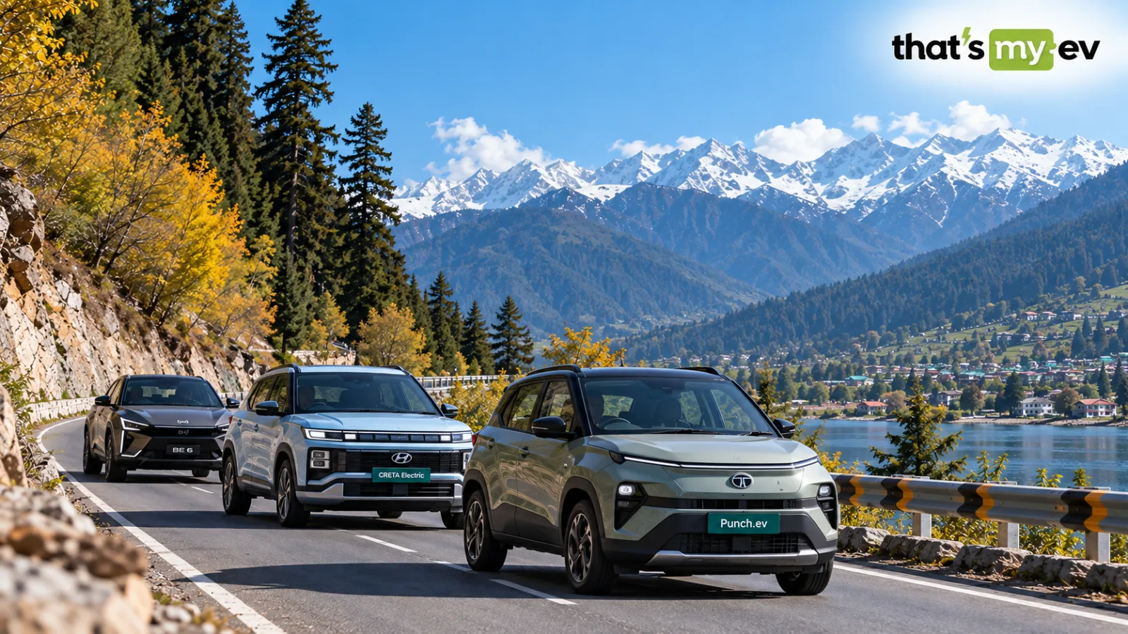 Traffic on a road in Jammu and Kashmir, representative image for the J&K EV Policy 2026 story