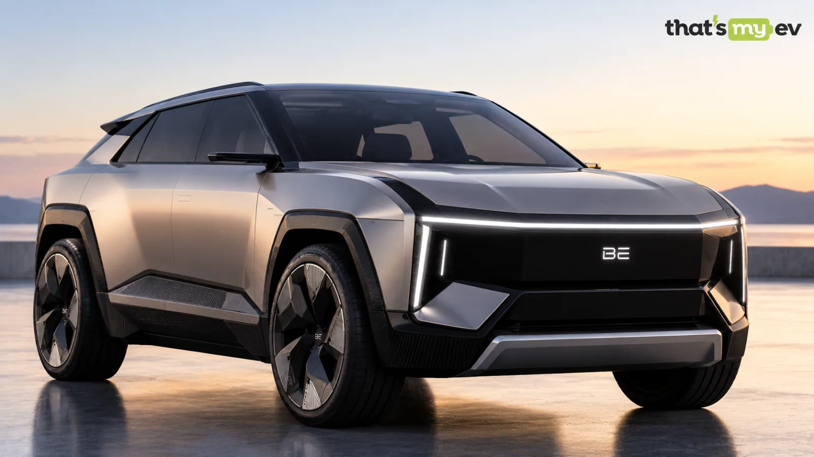 Mahindra BE.07 electric SUV concept, production version slated for 2027