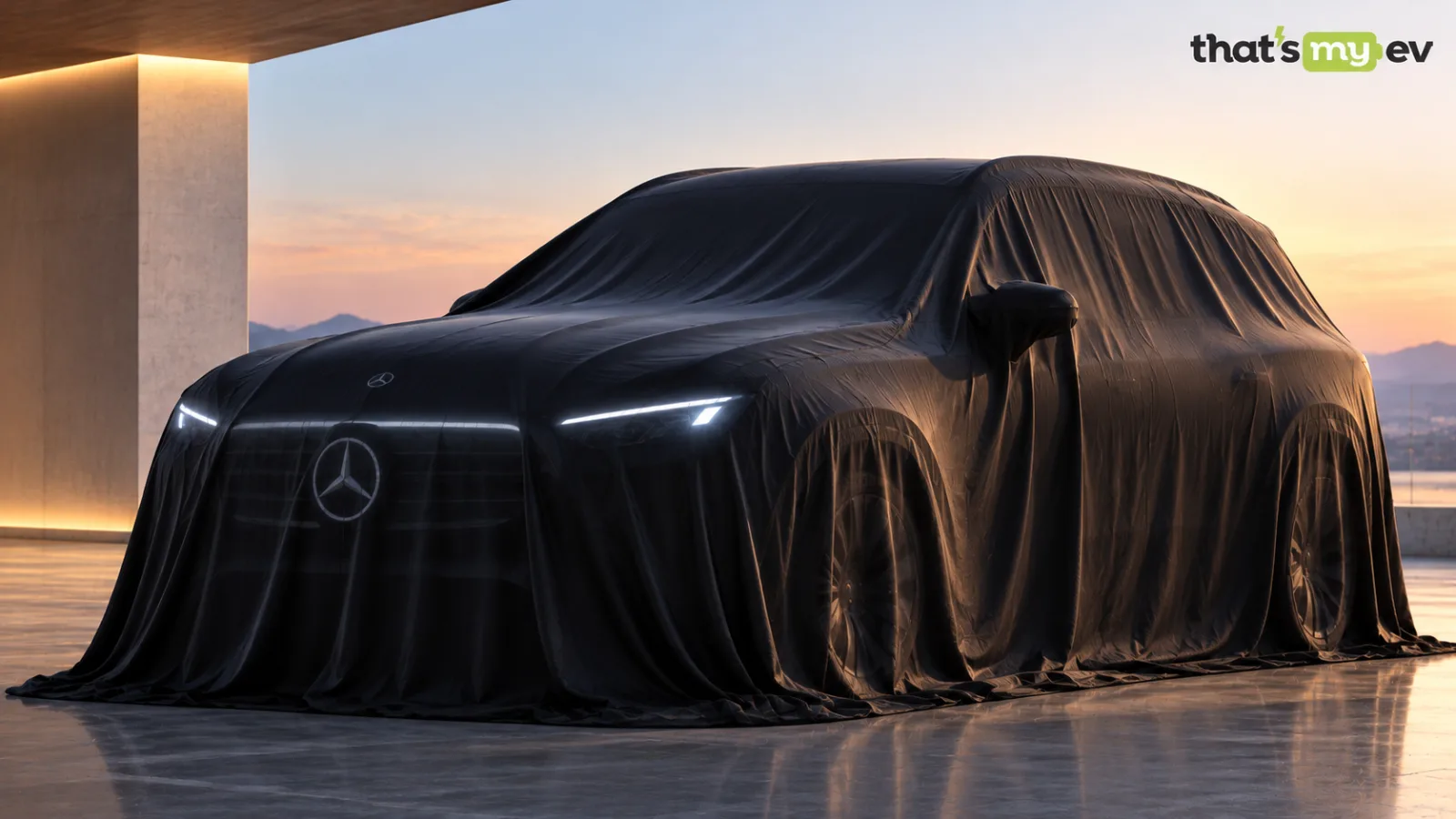 Mercedes-Benz GLC Electric 400 4MATIC with illuminated grille, ahead of its India launch