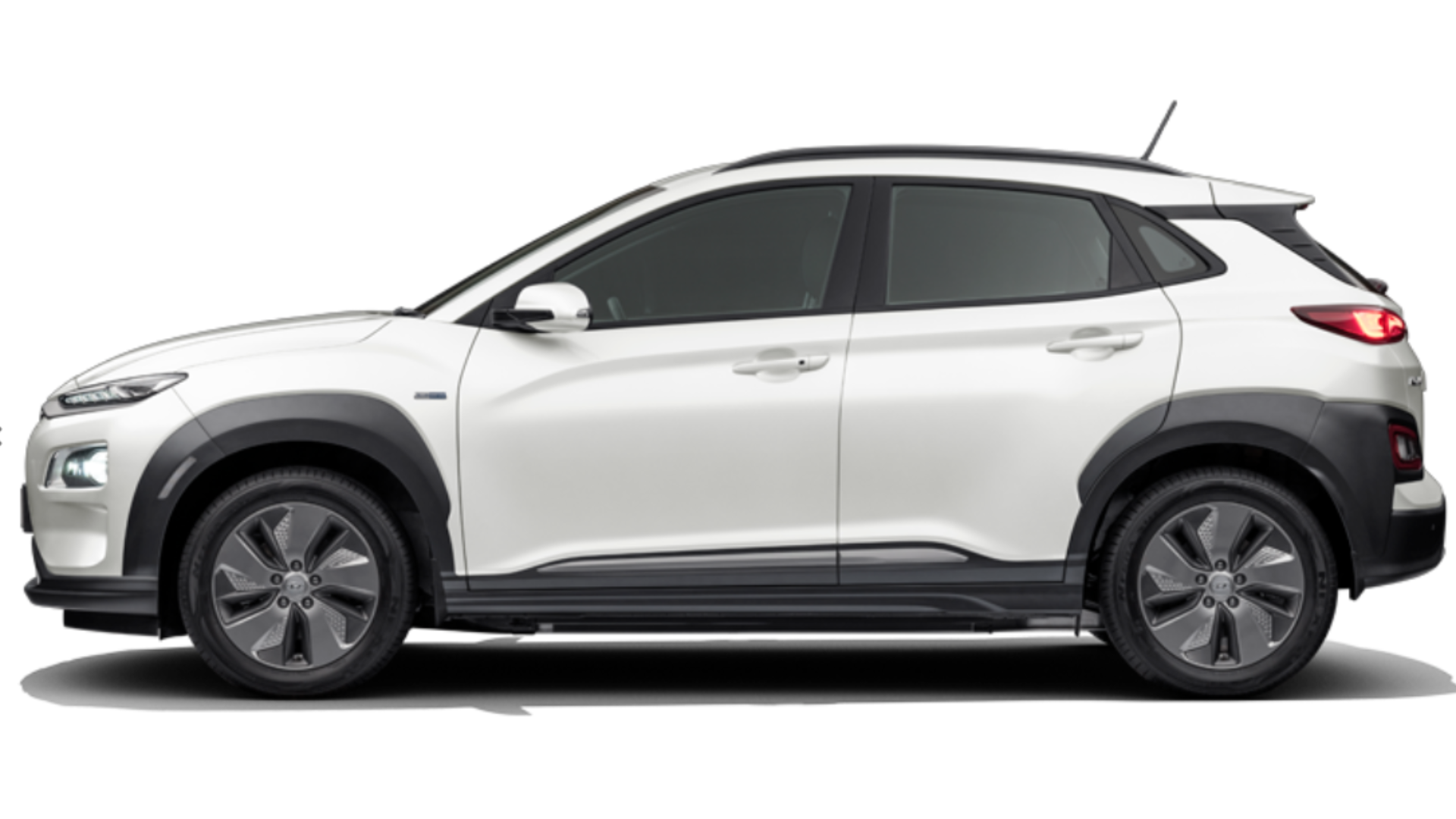 Kona Electric in Atlas White