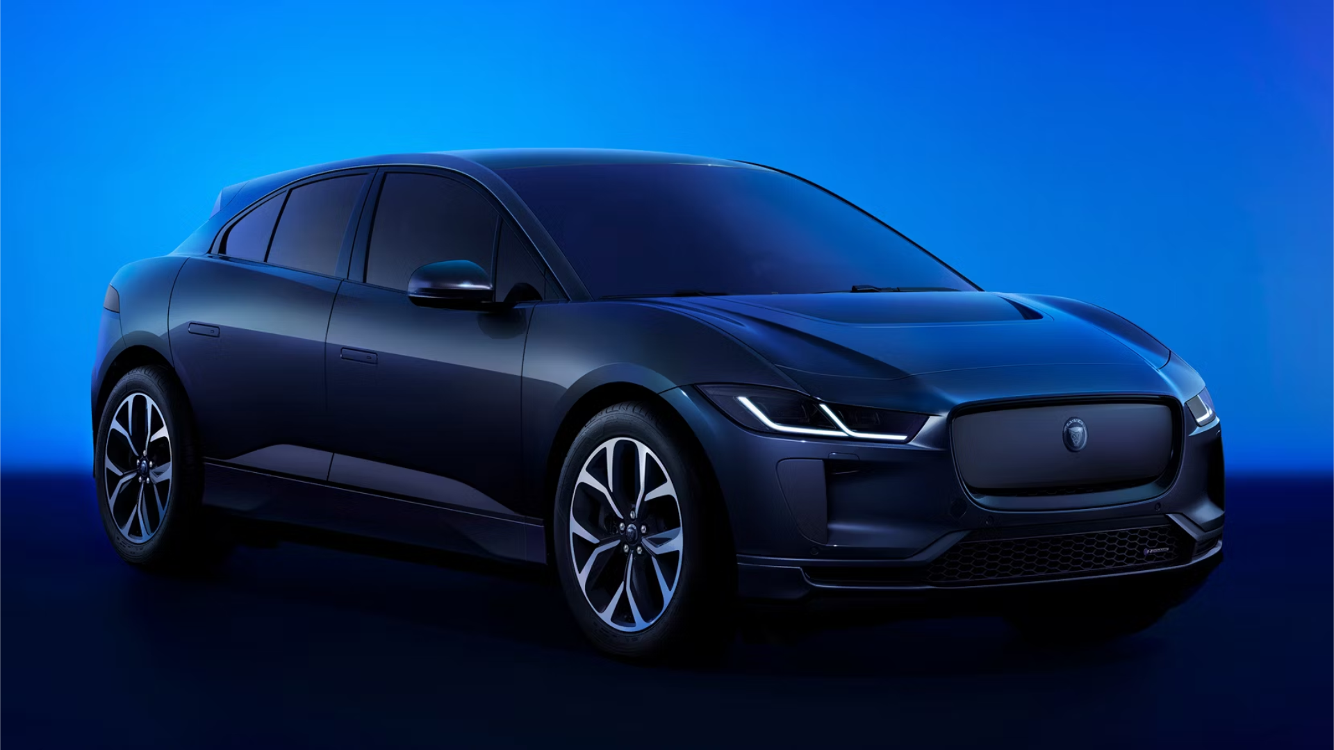 Jaguar I-PACE — front three-quarter view