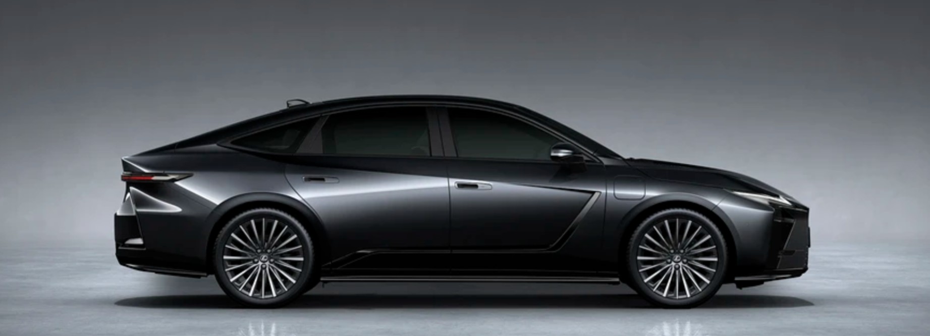 Lexus ES 500e — front three-quarter view