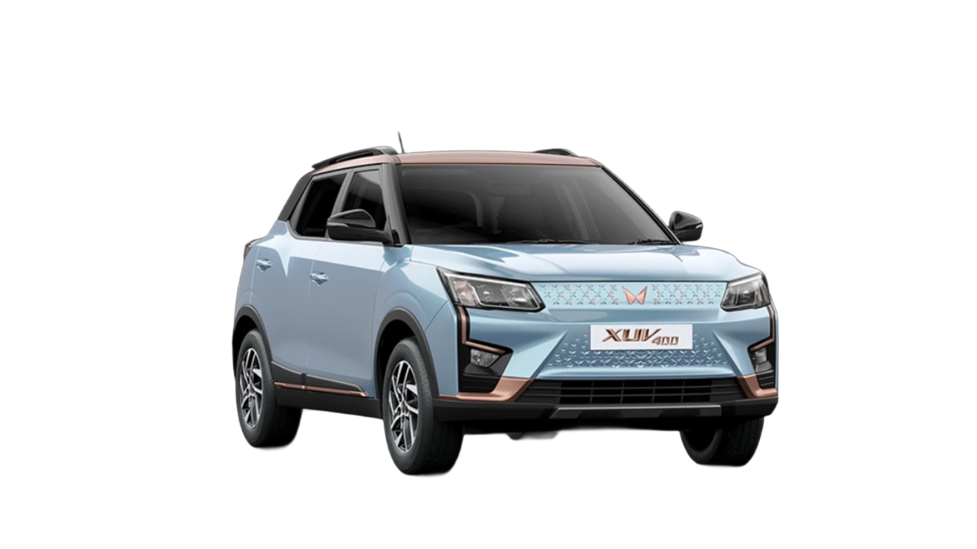 XUV400 in Arctic Blue Dual Tone