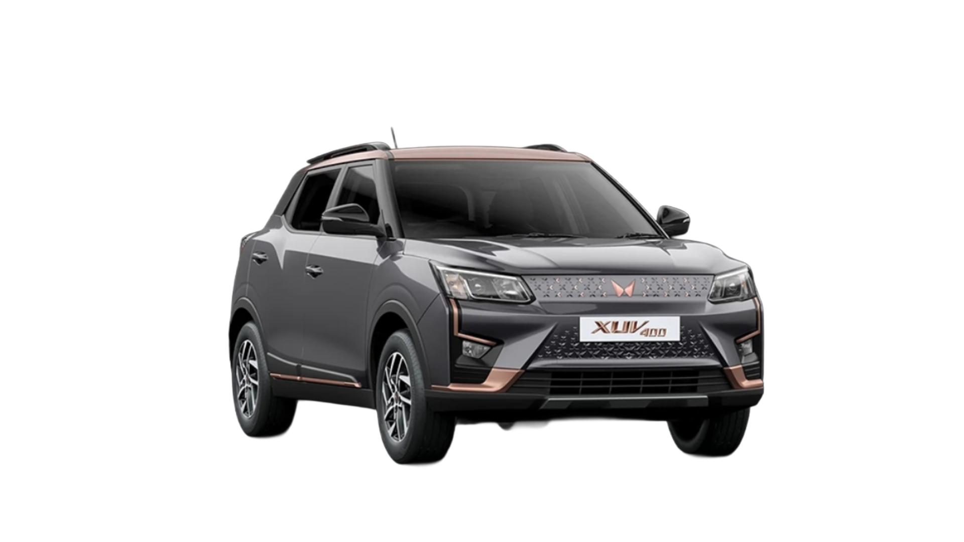 XUV400 in Galaxy Grey Dual Tone