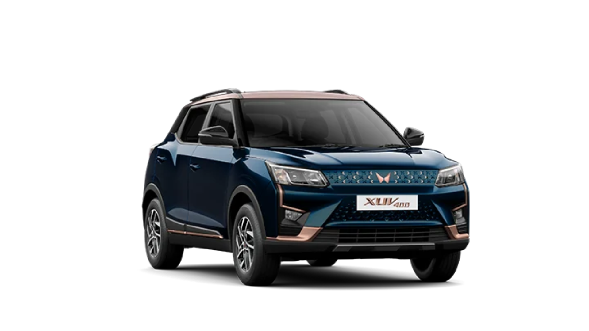 XUV400 in Nebula Blue Dual Tone