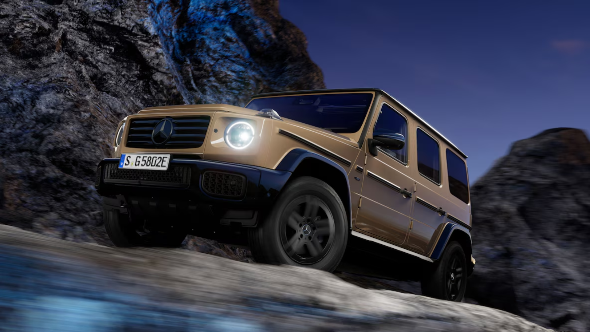 Mercedes-Benz G-Class Electric luxury electric car