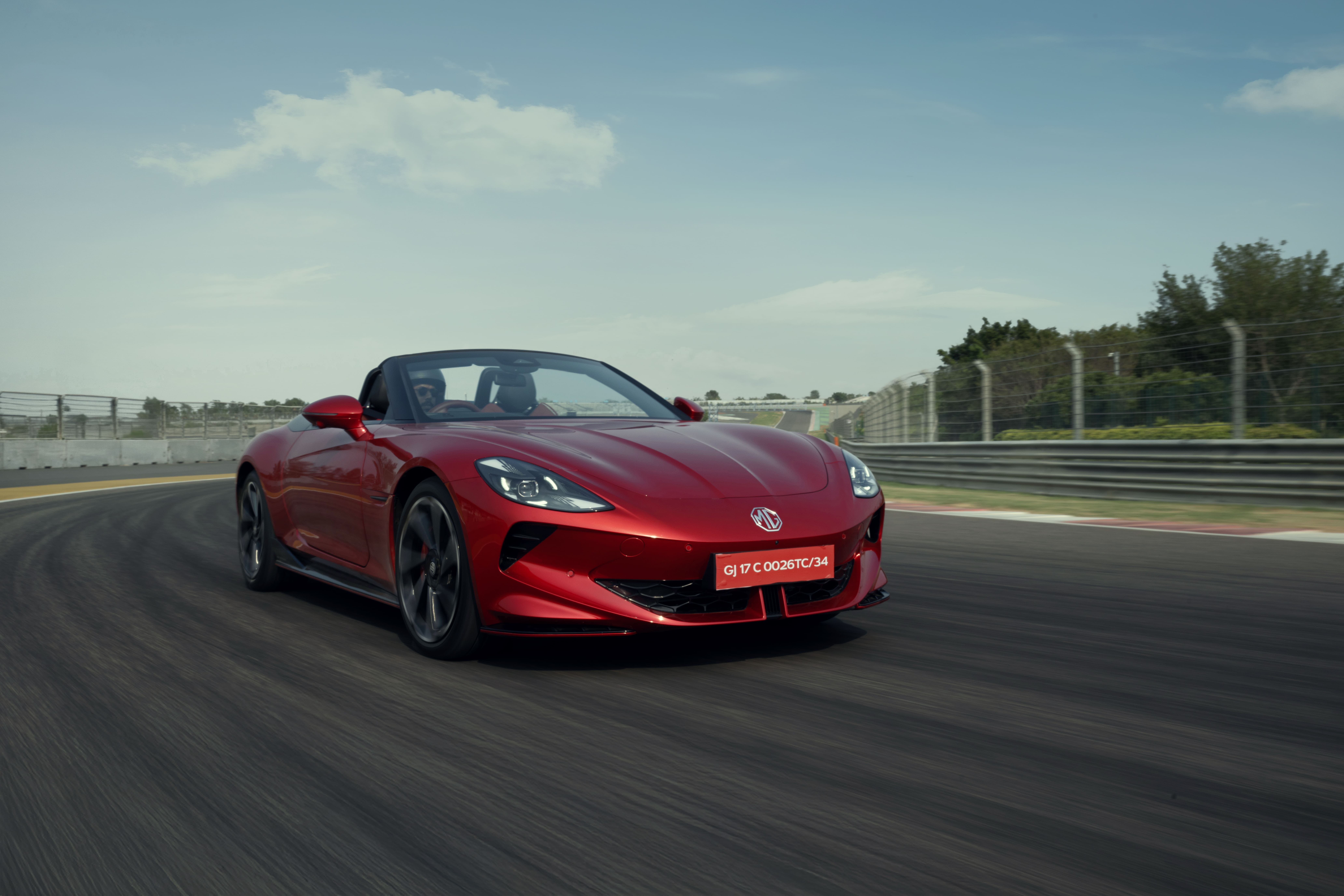 MG Cyberster sports electric car