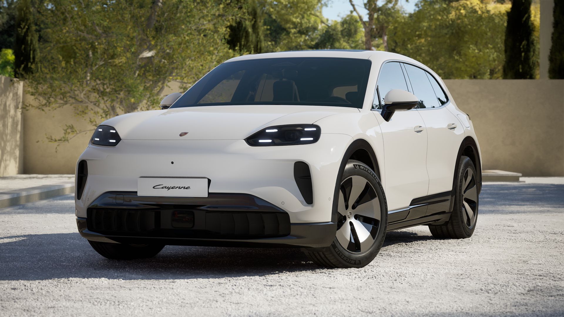 Cayenne Electric in White