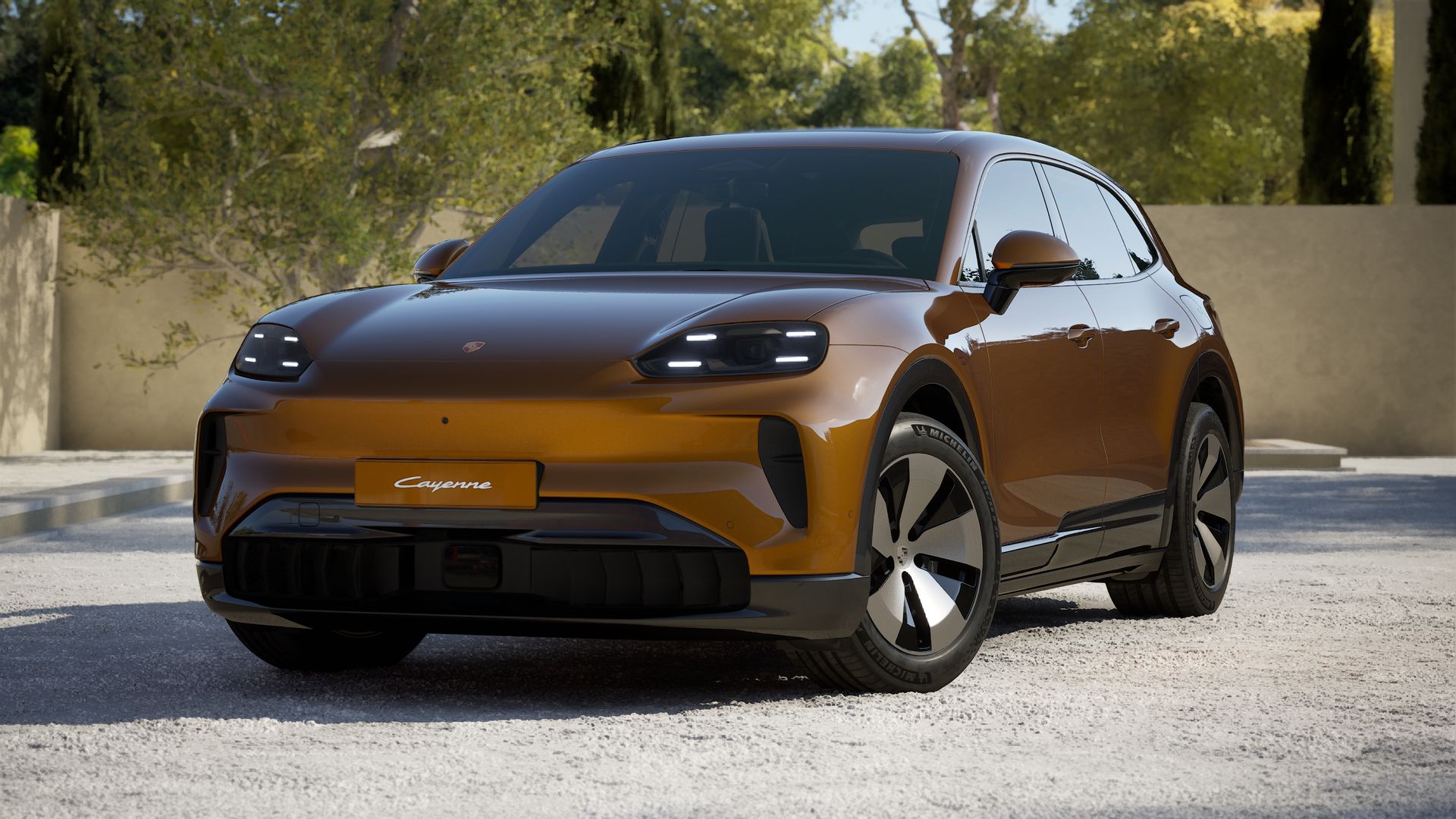 Cayenne Electric in Madeira Gold Metallic