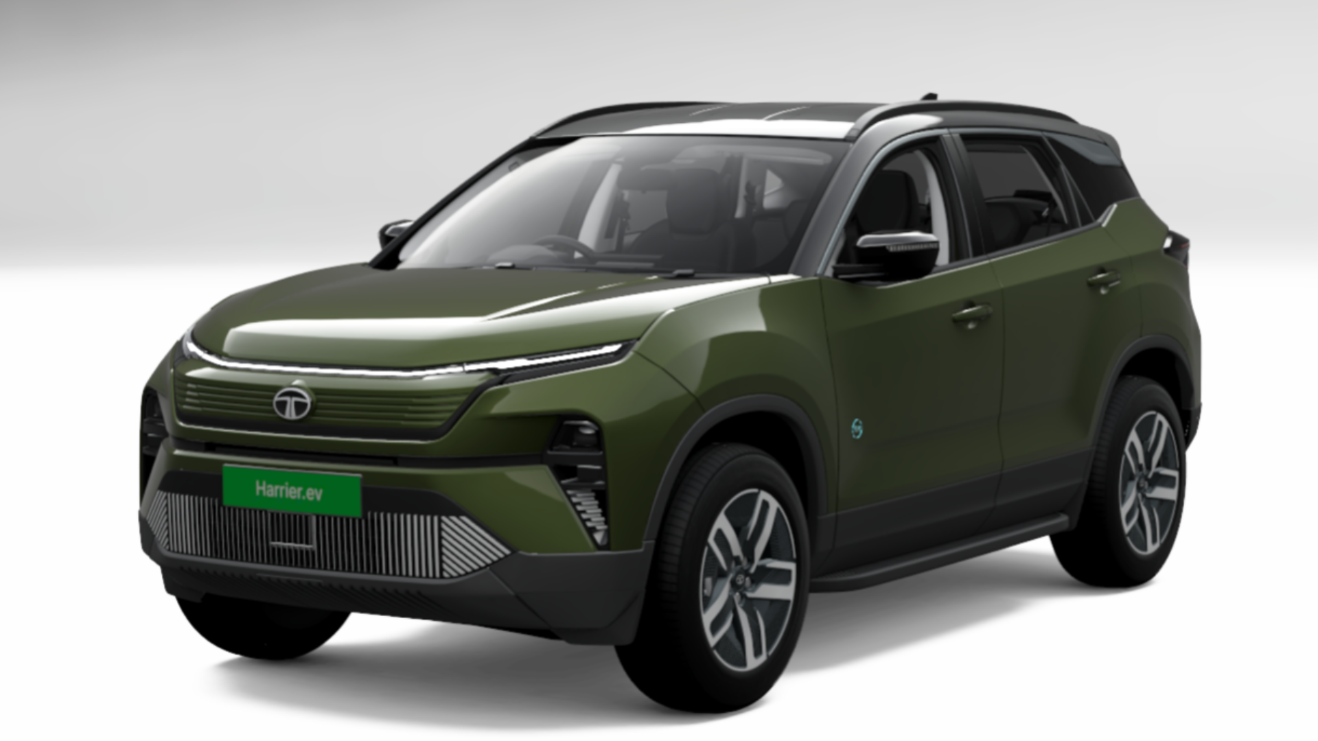 Harrier EV in Seaweed Green with Dual Tone