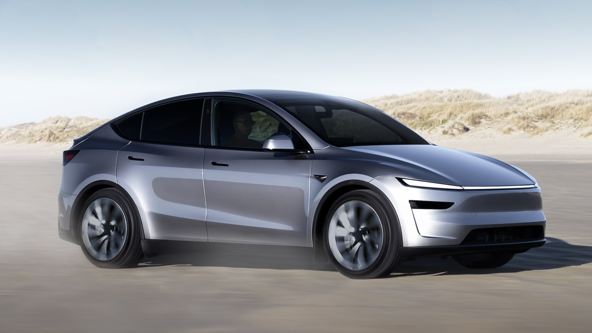 Tesla Model Y — front three-quarter view